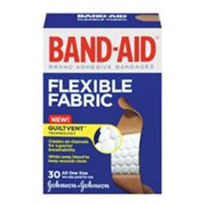 Bandage Fabric Band-Aid 3/4x3" Flexible Tan 720/Case - Surgical Supplies NY